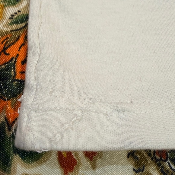 Vtg PEANUTS Snoopy Jamaica Graphic Tank Top XL White Beach Vacation - Picture 8 of 10